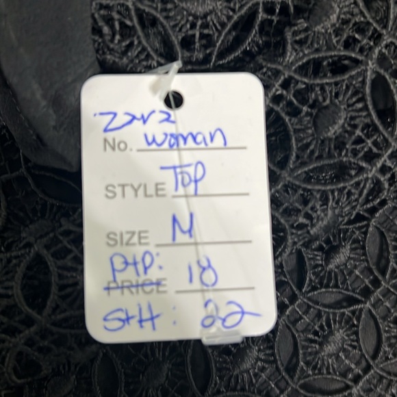 🤩 NEW ITEM! ZARA Eyelet Lace Top Blouse Cottagecore Romantic Embroidered - Picture 9 of 9